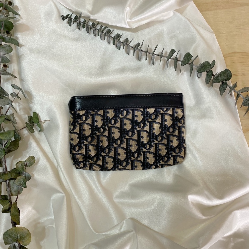 DIOR Vintage Trotter Zip Pouch